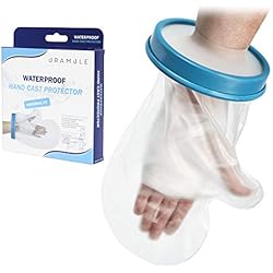 Proteccion De Manos Y Brazos Seguridad Industrial Bramble - Protector de Escayola Impermeable, Protección de Yeso (Mano) - Silicona Resistente, Flexible y Cómodo - Ideal para Baño o Ducha