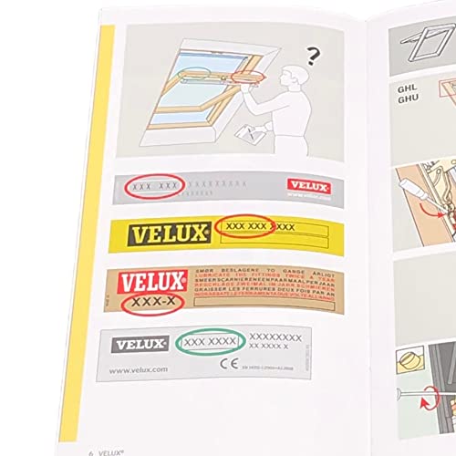 Ersatzteile für VELUX Fenster - Butyl Dichtschnur SET Dichtband Außenbereich Scheibentausch Wartungsset Reparaturset für Kunststofffenster und Holzfenster Butylrundschnur Ersatzteil Velux Dachfenster