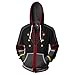 VOSTE Sora Costume Halloween Cosplay Zip Up Hoodie Jacket (X-Large, Color 2)
