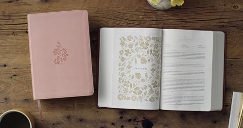 Image of ESV Women's Study Bible (TruTone, Pink, Floral Bloom Design): Holy Bible, English Standard Version - Christian Gifts for Women