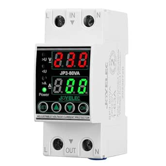 Regolatore Di Tensione 230V Con Display - Protezione Sovratensione E Sottotensione - 40A Per Casa