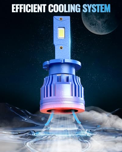Image of Marsauto D4S D4R Bulbs，500% Brightness, 22000 Lumens 45W 6000K White 66440 42402 42402WX Xenon HID Bulbs, Pack of 2