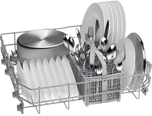 Bosch SER2 SMV2HTX02E Geschirrspüler Vollintegriert / 13 Maßgedecke / EcoSilence Drive / 60 cm / 46 dB / 5 Programme / Blan