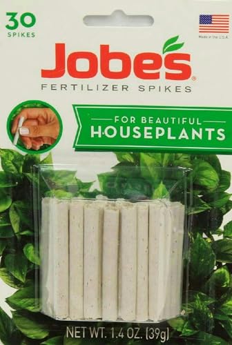 Easy Gardener Jobe's Indoor Houseplant Fertilizer Spikes - 30 Pack (13-4-5)
