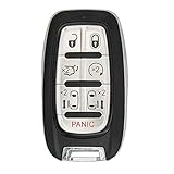 Keyless2Go Replacement for 7 Button Proximity Smart Key Chrysler Pacifica M3N-97395900 68217832 AC