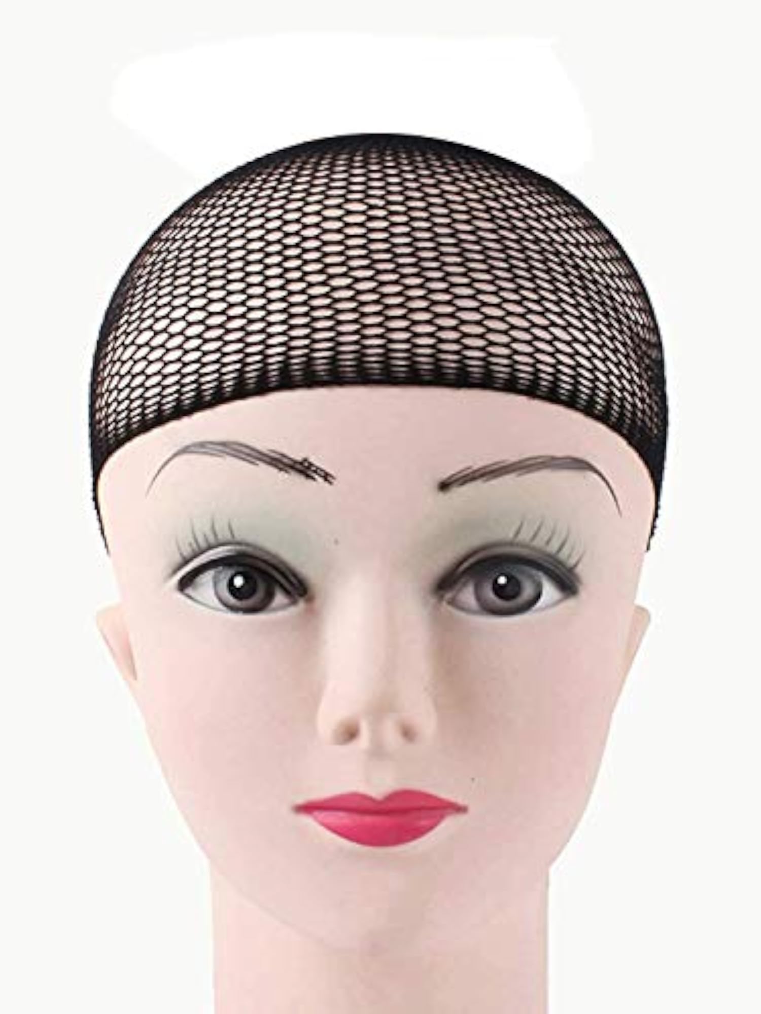 Set Of 3 Stretchable Full Head Cover Net Wig Cap
