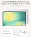Touch Keyboard Case for Samsung Galaxy Tab S10 FE+ Plus 13.1'' 2025, Galaxy Tablet S10FE+ Case Keyboard with Trackpad, 7-Colors Backlit Keypad with S Pen Holder for Samsung Tab S10FE Plus, Green