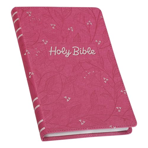 Compare Textbook Prices for KJV Holy Bible, Gift Edition King James Version, Faux Leather Flexible Cover, Pearlized Cherry KJV Gift Editions Gift Edition ISBN 9781639522842 by Christian Art Publishers