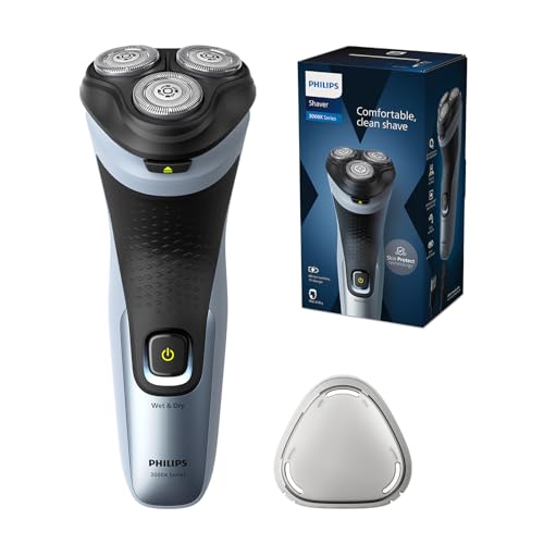 Catálogo de Walmart Rasuradora favoritos de las personas. 41 Philips Series 3000X Afeitadora eléctrica para uso en seco y húmedo, Con sistema de afeitado anticorrosión, X3063/00