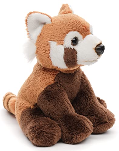 Leosco Kuscheltier Panda Huy 16 Cm – Sitzender Plüschpanda Mit Bambus