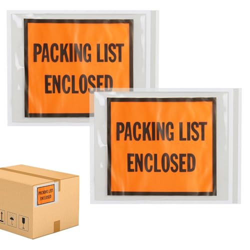Packing List Enclosed Shipping Envelope 5.5