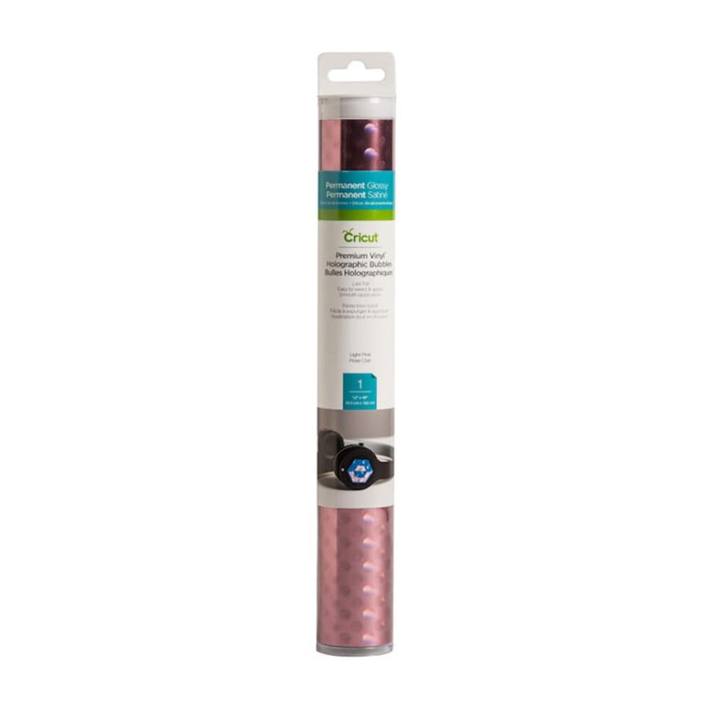 Cricut Premium Vinyl Holographic Bubbles – Permanent