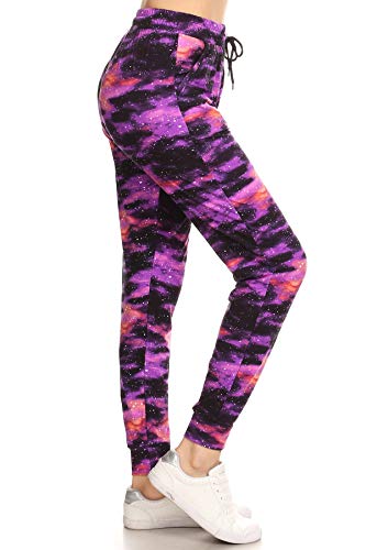 Image of Leggings Depot Premium Jogger Women's Popular Print High Waist Track Pants(S-XL)