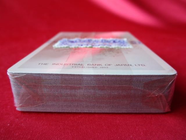 Amazon.co.jp: 日本興業銀行 創立80周年 トランプ 花のトランプ