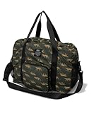 KiU キウ PACKABLE TRAVELING BAG トラベルバッグ 旅行バッグ 大容量 キャリーオン コンパクト キャリーケースに取り付け可能 はっ水 防水 コンパクト かわいい おしゃれ メンズ レディース 男女兼用 パッカブル トラベリングバッグ レオパード K107-175-E
