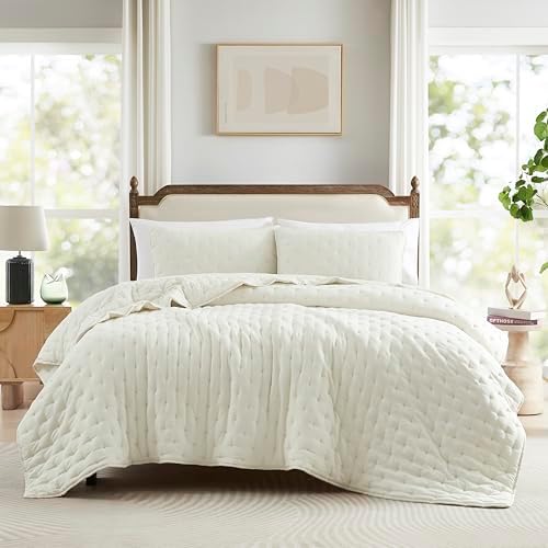 WDCOZY Set di biancheria da letto oversize, per letto cal king size