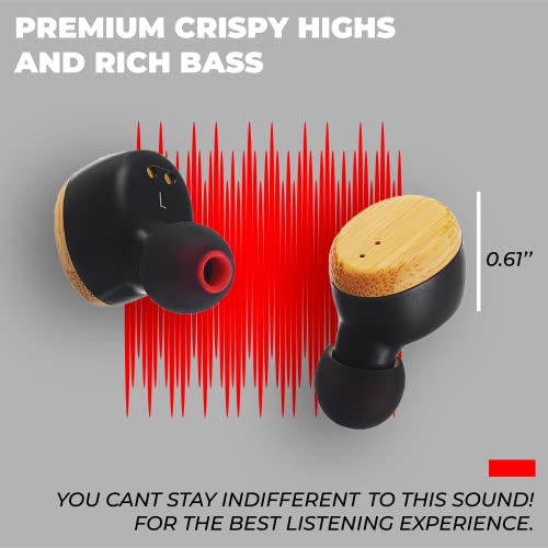 Symphonized Snrgy True Wireless Earbuds – Ear Buds Wireless, Bluetooth Earbuds With Microphone, Earbud In-Ear Headphones, Earbuds Wireless Bluetooth Noise Isolating #TOP2