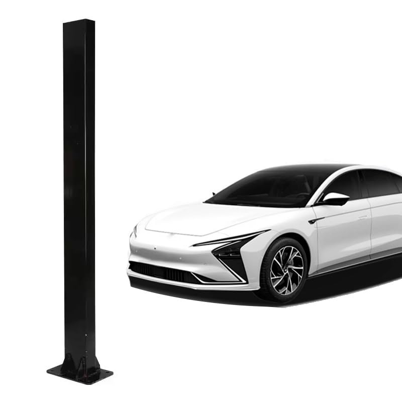 Support de câble pour véhicule électrique robuste avec colonne fixe de protection
