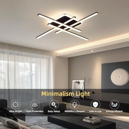 Plafonnier protection des yeux à intensité variable 42W pour la maison