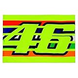 bandera de venezuela en manos de valentino rossi Composición: 100% poliéster Vr46 Valentino Rossi Diseño de Rayas Bandera - Multicolor