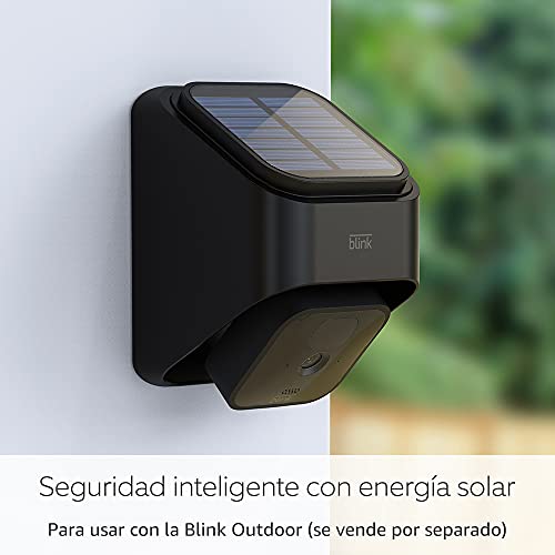 Soporte con panel solar Blink para evitar cambiar baterías en la cámara Outdoor 3
