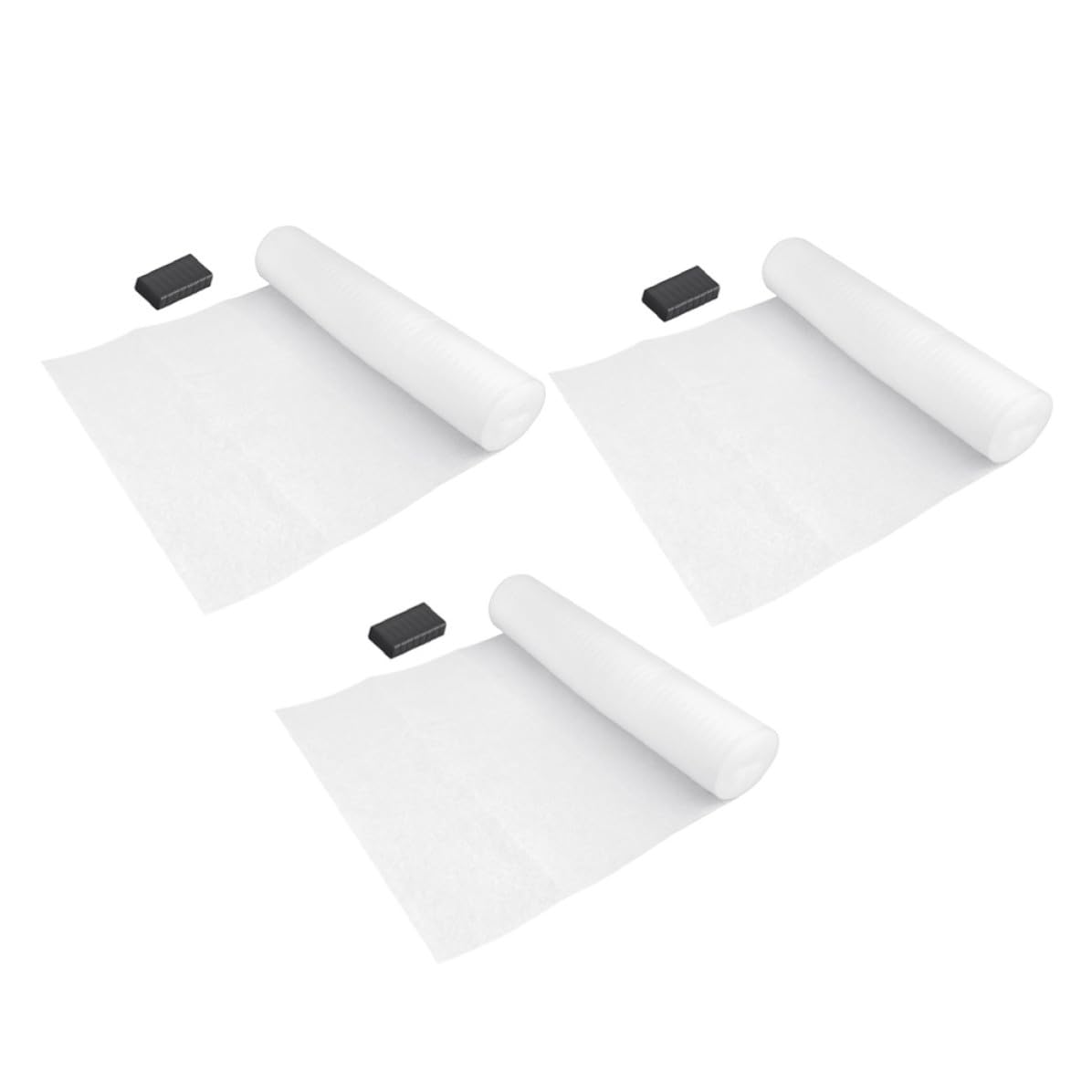 3 Piezas Papel de Filtro para Campana Extractora de Cocina Blanco