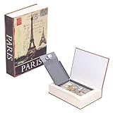 Polyvalence d'utilisation-- Ce coffre-fort est parfait pour ranger des pièces de monnaie, des cartes bancaires, des bijoux ou des documents importants. Il s'intègre facilement sur une étagère, une table de chevet ou un bureau, ajoutant une touche d'élégance à votre intérieur.