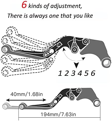 ブレーキ クラッチレバーセット ヤマハ YZF-R6 YZF R6 YZFR6 2005-2011 2012 2013 2014 2