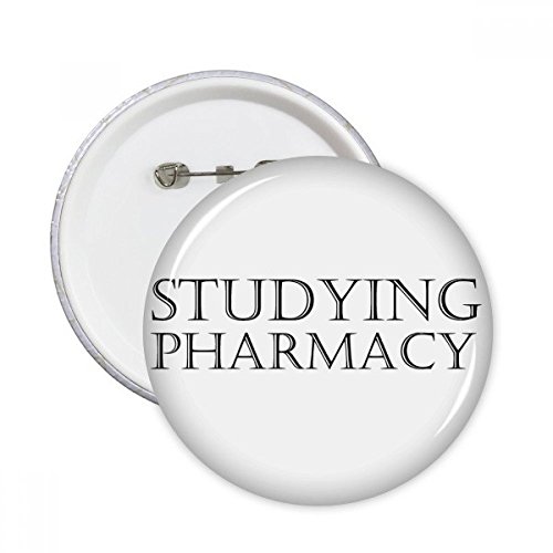 Badge bouton pharmacie ronde pour personnaliser vos vêtements d'étude
