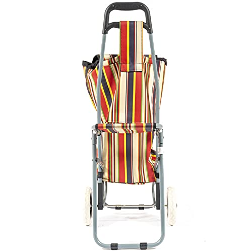 NRS M78731 Freizeittrolley mit ausklappbarem Sitz - Einzelne Rollen – Bild 4