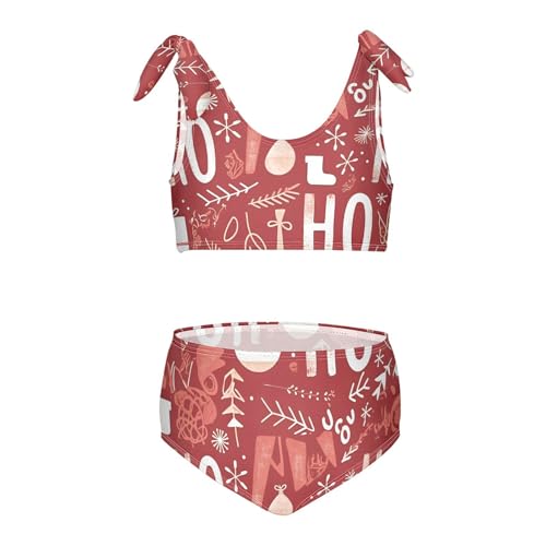 Image of Hand Drawn Cute Koala Pattern Girls Bikini Sets Bathing Suit Two Piece Beach Swimsuit