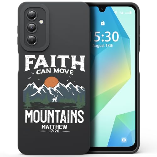 Coque Galaxy A16 5G chrétienne cadeau religieux pour femmes et hommes