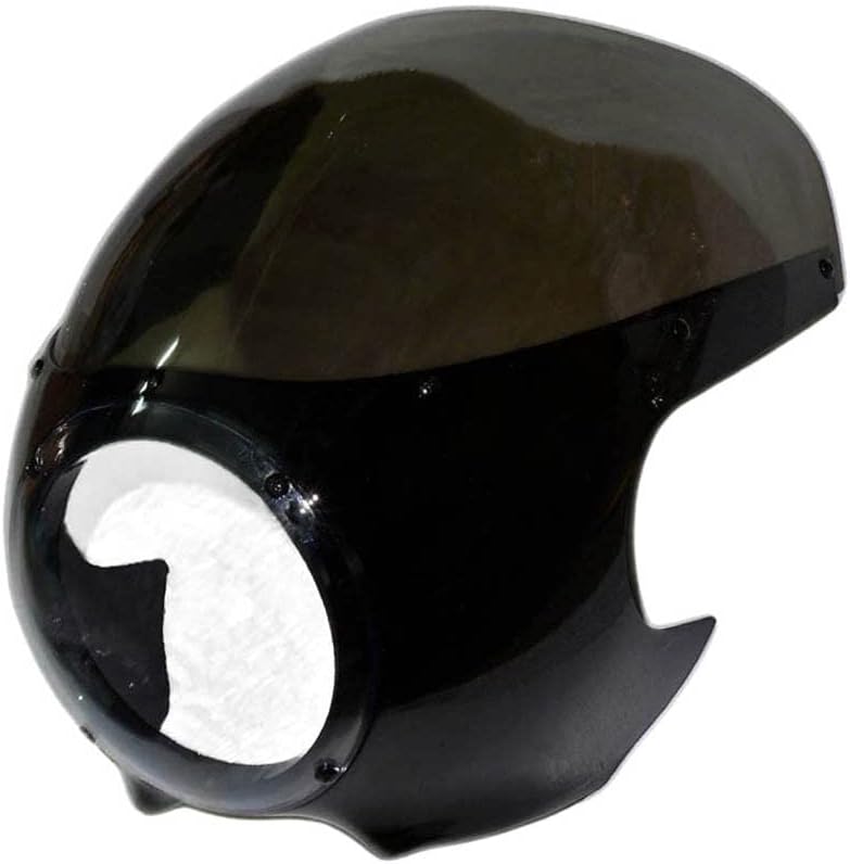 Cafe Racer 5 3/4" Front Headlight Fairing Smoke Windshiled Fit for Harley Sportster XL883 1200