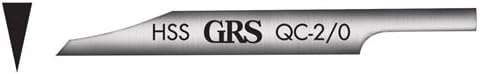 GRS Tools 022-470 Knife QC Graver High Speed Steel USA Size # 0, European # 18