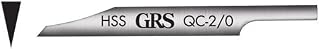 GRS Tools 022-470 Knife QC Graver High Speed Steel USA Size # 0, European # 18