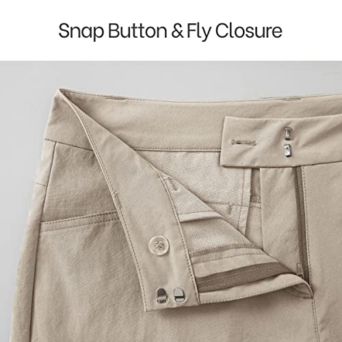 Willit Short feminino de golfe de 11,4 cm, secagem rápida, casual, ao ar livre, com bolsos, resisten
