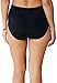 Swim 365 Women's Plus Size Classic Swim Brief with Tummy Control - 24, Black