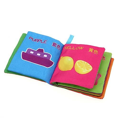 ibasenice Livros Educativos Livros De Pano Livro De Pano Blush Tons De Terra Livro De Pano Para