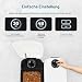 PAWISE Automatic Pet Feeder 300 ml Automatischer Futterspender für 48-Stunden-Planung für 2 Mahlzeiten Zeitgesteuerter Futternapf für Hunde und Katzen