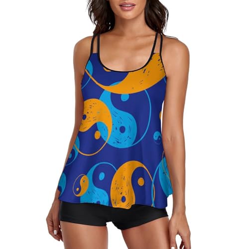 Maillot de Bain Tai Chi Jaune pour Femme Idéal pour Vos Sorties Plage