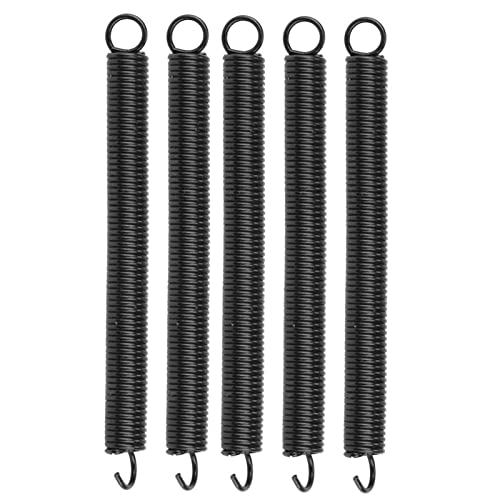 5pcs Wire Dia 0.6mm OD 4mm Long 50mm Tension and Extension Spring 304 Stainless Steel Spring Replacement for Edges Finder