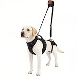 Dog Lift Harness for Male Dogs - 2-in-1 Full Body Support Aid & Sling, Comfortable & Chafe-Free for Post-Surgery Recovery and Elderly Dog Mobility, Hind Leg Assistance, Supports up to 27 Lbs (S)