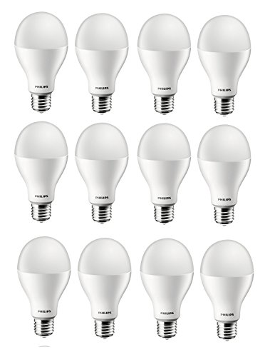 Image of Philips StellarBright 17-Watt LED Bulb E27 Base (Crystal White, Pack of 12)