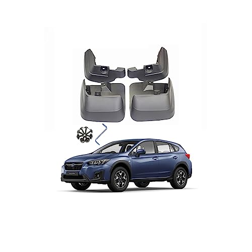 Image of Car Mudguard Mud Flaps for Subaru XV Crosstrek 2012-2022 Molded Custom Front and Rear Mudflaps Splash Guards Fender Flares Kit 4-PC Auto Accessories,Send 1 Car Wash Towel,2012~2017