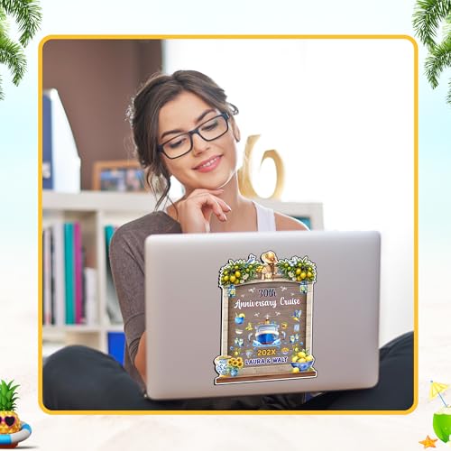 Imán de puerta para aniversario, decorativo y personalizado miniatura 6