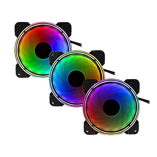 XSPC RGB Series 2 ARGB PWM Lüfter - 120mm, 3er-Pack