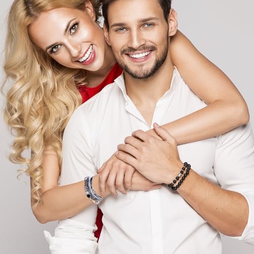 MengPa Beaded Bracelets for Women Trendy Stacks Boho Bead Bracelet Pack Friendship Jewelry3