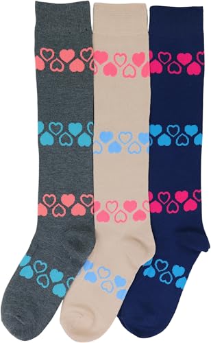 Image of ToBeInStyle Women's Pack of 6 or 12 Knee High Socks