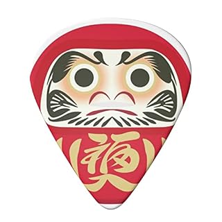 ASDTEHCY Lot de 6 médiators en celluloïd, Fortune Daruma pour guitares acoustiques, électriques, basses ou ukulélé - Les Beatles, Paul McCartney, John Lennon, RIngo Starr, George Harrison ASDTEHCY Lot de 6 médiators en celluloïd, Fortune Daruma pour guitares acoustiques, électriques, basses ou ukulélé – Image 3