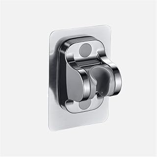 Soporte de Ducha de Angulo Ajustable, Soporte para Alcachofa de Ducha Sin Taladrar, Soporte Grifo Ducha, Soporte de Cabezal de Ducha, Soporte de Pared, Soporte Ducha Adhesivo, 20 - 25 mm, 1 Pieza